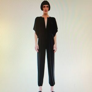 Norma Kamali Rectangle Jog Jumpsuit